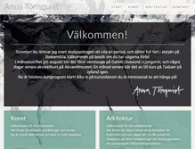 Tablet Screenshot of annatornquist.se